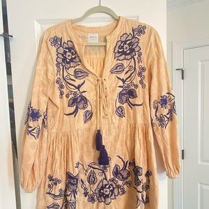 Misa yellow/blue dress